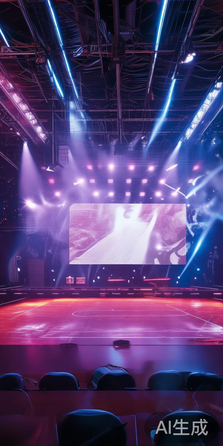场馆内设有高性能的照明和音响系统，为观众提供了绝佳